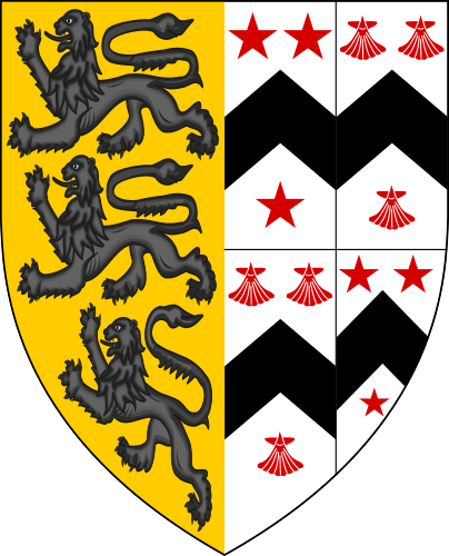 File:Escutcheon of Carew impaling Pollard &.png