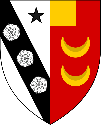 File:Escutcheon of Valentine Carey impaling Coke.png