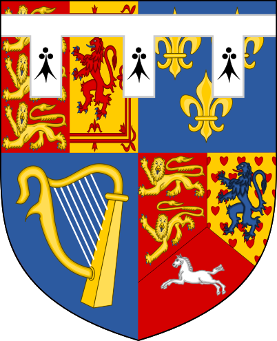 File:Escutcheon of Princess Amelia (1711-1786).png