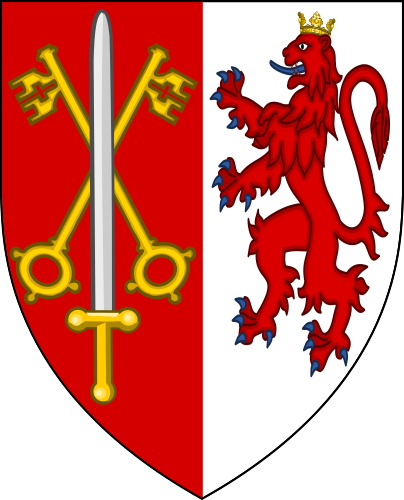 File:Escutcheon of James Turberville, Bishop of Exeter.png