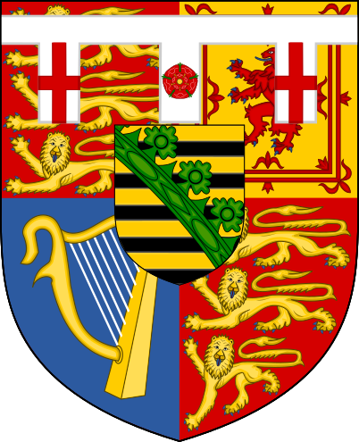 File:Escutcheon of Victoria, Princess Royal and German Empress (1840-1901).png