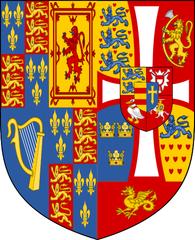 File:Escutcheon of Queen Anne (of Denmark) (1574-1619).png
