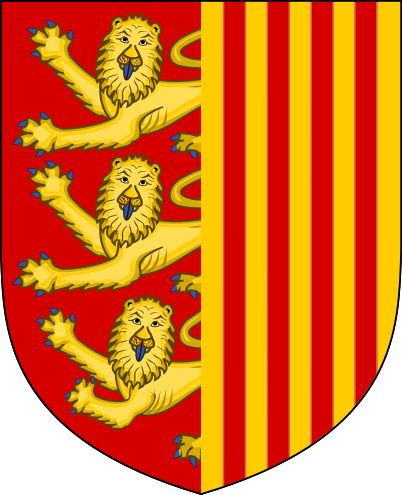 File:Escutcheon of Queen Eleanor (of Provence) (1223-1291).png
