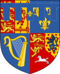 George III, King of Great Britain & Ireland; King of the United Kingdom (1738-1820) arms pre-1751