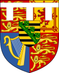 Edward VII, King of the United Kingdom (1841-1910) arms as Prince of Wales