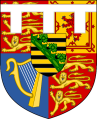 Edward VII, King of the United Kingdom (1841-1910) arms as Prince of Wales