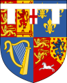 Frederick Lewis, Prince of Wales 1707-1751) Son of K George II arms as Duke of Edinburgh