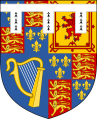 James II & VII, King of England, Scotland & Ireland (1633-1701) arms as Duke of York