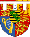 George V, King of the United Kingdom (1865-1936) arms as Duke of York 1892-1901