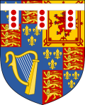 Charles I, King of England, Scotland & Ireland (1600-1649) arms as Duke of York
