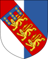 John Beaufort, Earl of Somerset (1371-1410) Gson of K Edward III arms before legitimization
