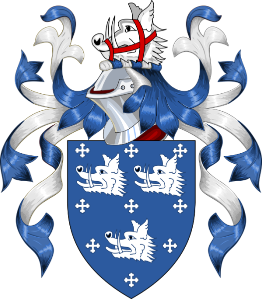 File:Coat of arms of Sir Matthew Craddock (c.1468-1531).png